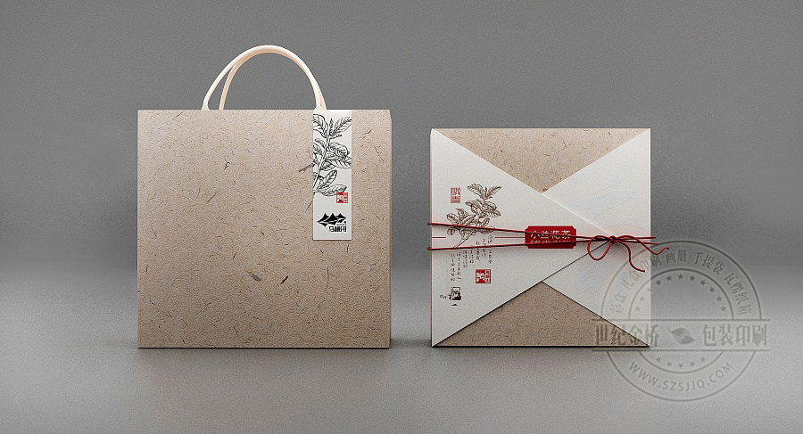 茶葉手提袋禮盒套裝定制 茶葉手提袋禮盒套裝定制